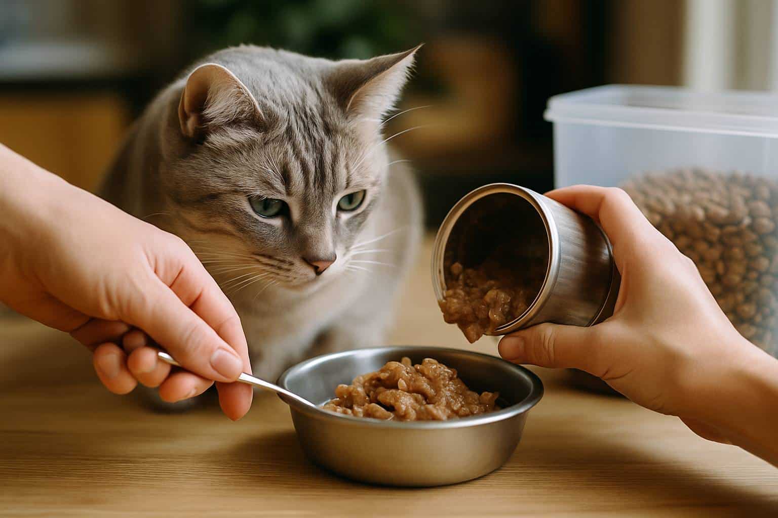 Comment servir et conserver les aliments pour chat ?