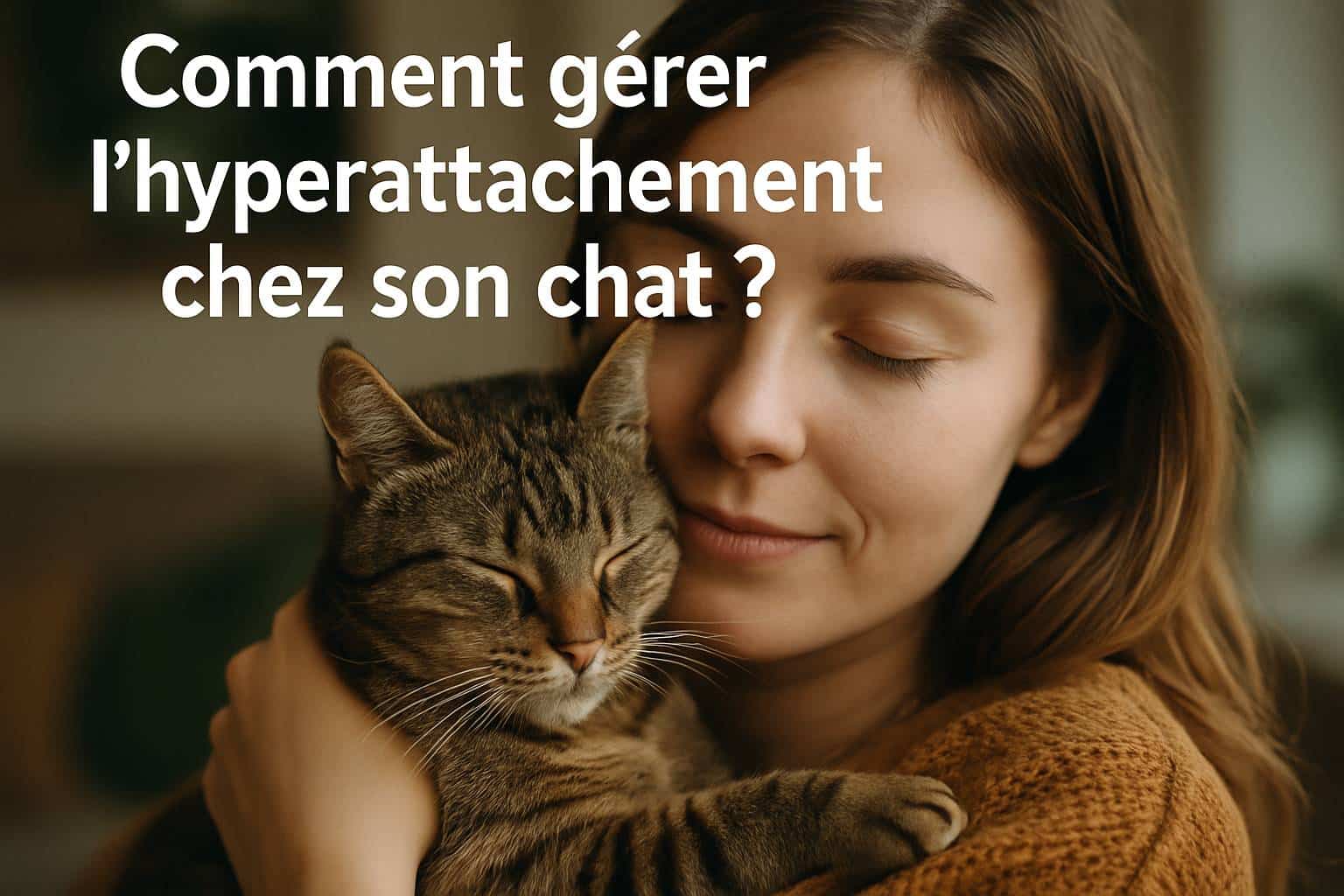 Comment gérer l’hyperattachement chez son chat ?