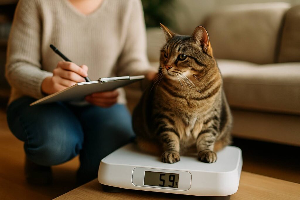 Comment surveiller et gérer le poids de votre chat ?