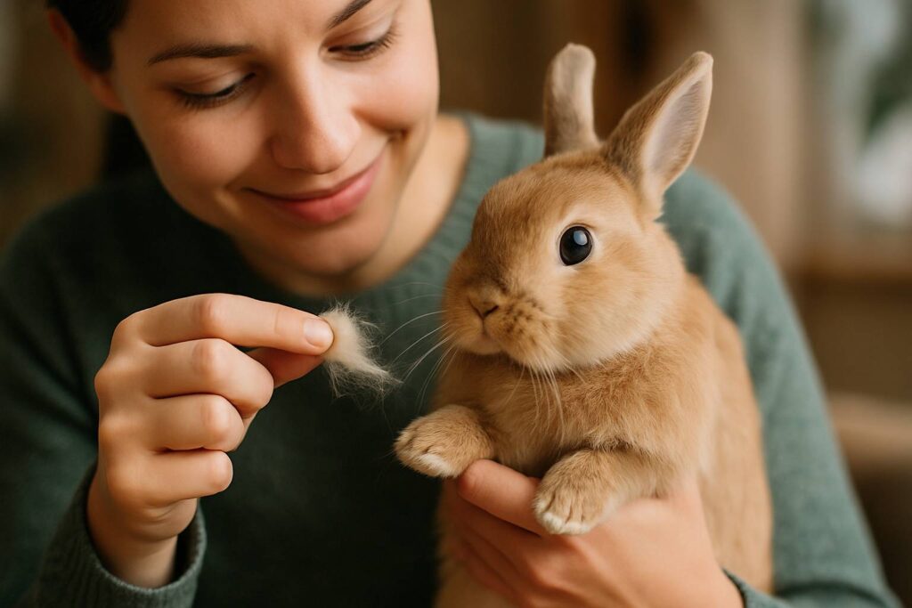 Pourquoi mon lapin nain s&rsquo;arrache les poils ?