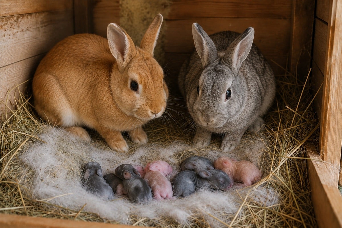 reproduction chez le lapin